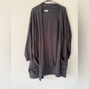 Pact Women's Black Cardigan Sweater